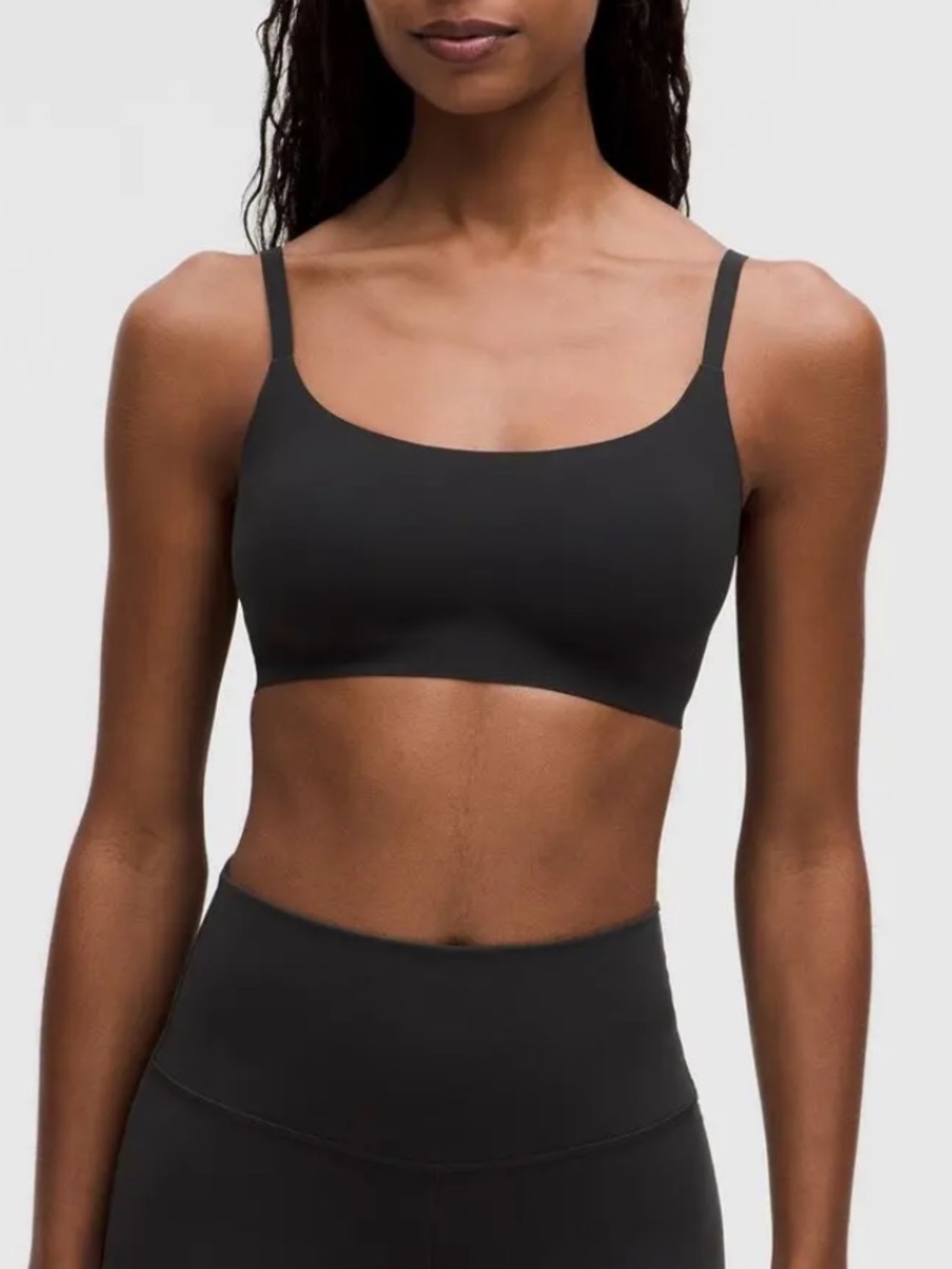 Lululemon Black Adjustable-Strap Bralette 6